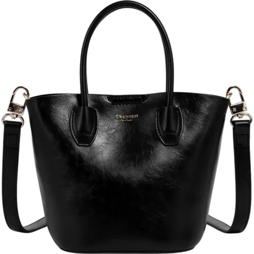 Cartera Crepier Mujer Shannon Chico color negro | Platanitos