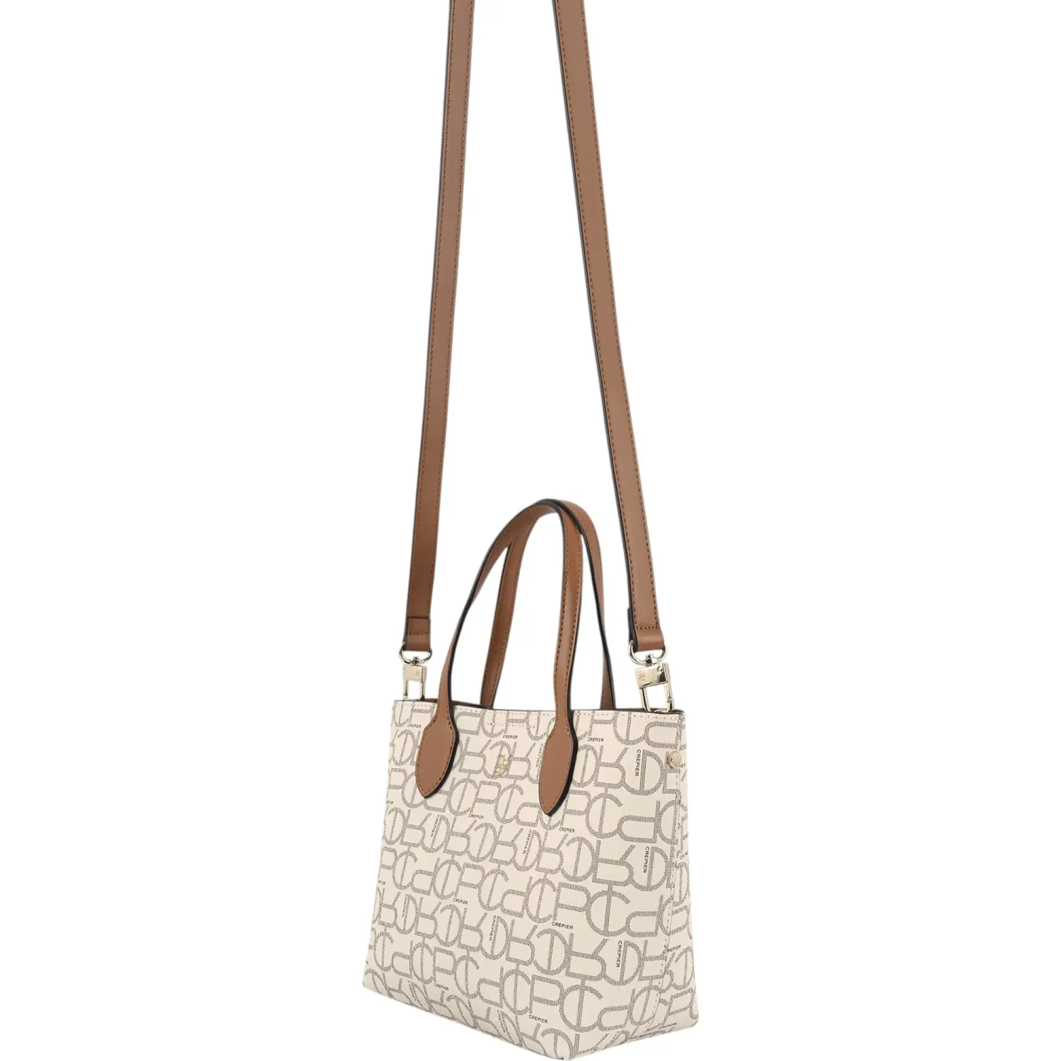 Cartera Crepier Mujer Thais Mediano color hueso | Platanitos