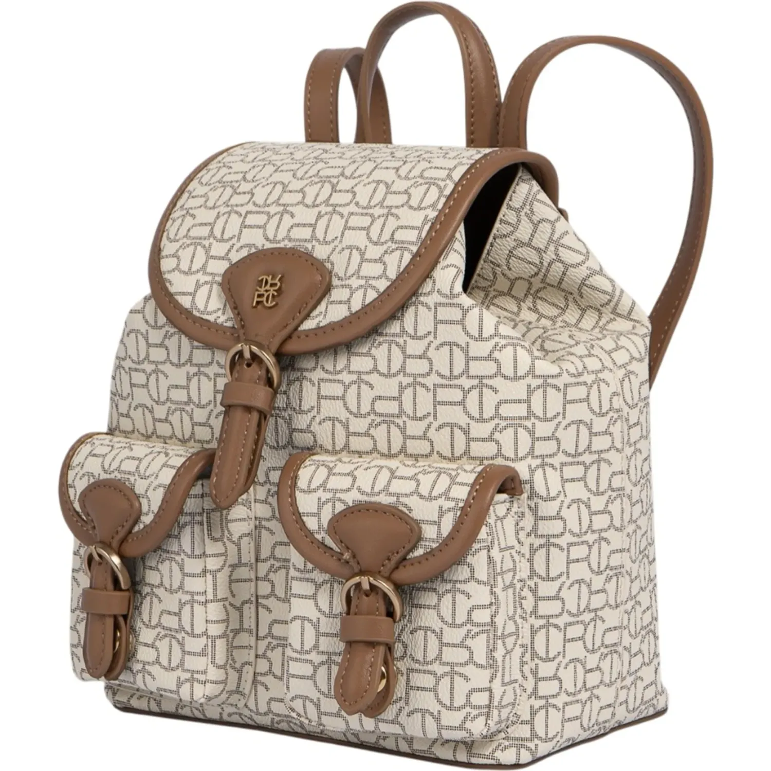 Mochila Crepier Mujer Denizze Chico color hueso | Platanitos