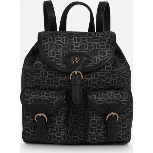 Mochila Crepier Mujer Denizze Chico color negro | Platanitos