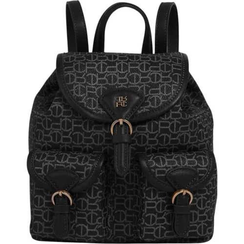 Mochila Crepier Mujer Denizze Chico color negro | Platanitos