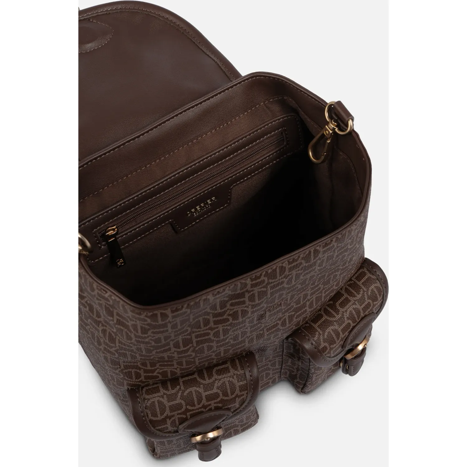 CREPIER Mochila Crepier Mujer Denizze Chico color marrón | Platanitos