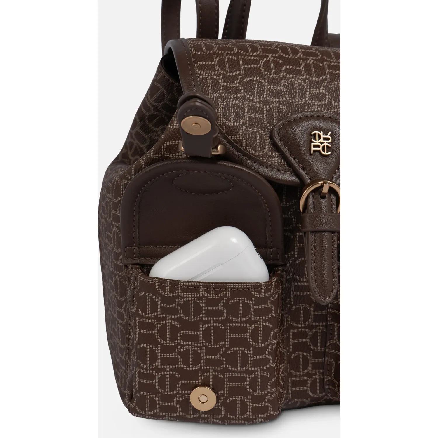 CREPIER Mochila Crepier Mujer Denizze Chico color marrón | Platanitos