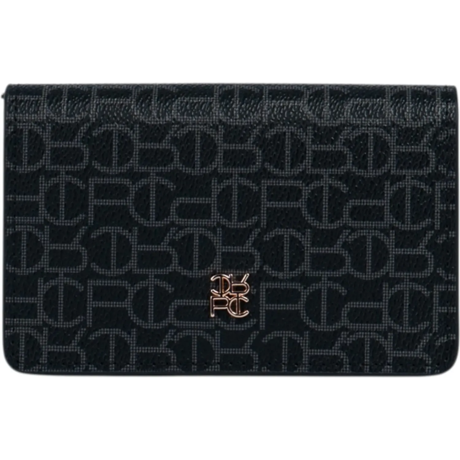 Monedero Crepier Mujer Flavia Mediano color negro | Platanitos