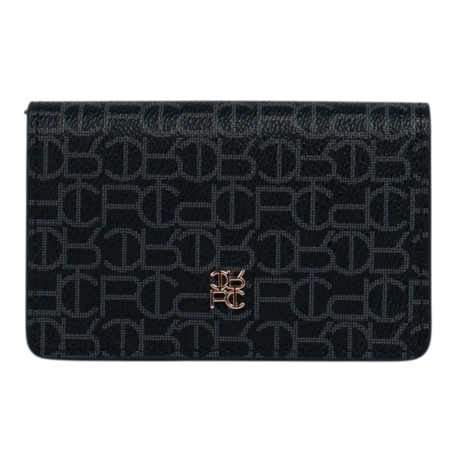 CREPIER Monedero Crepier Mujer Flavia Mediano color negro | Platanitos