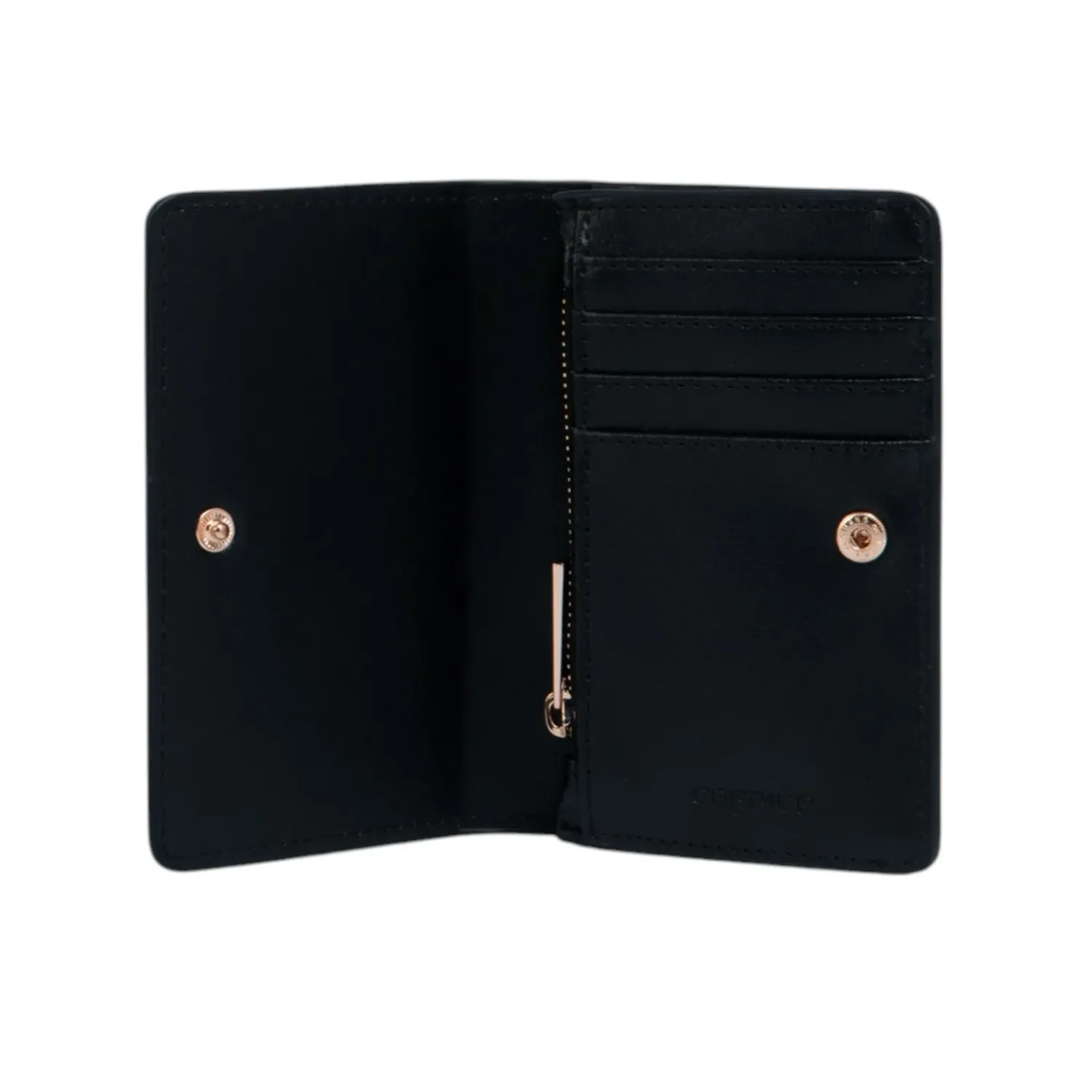 CREPIER Monedero Crepier Mujer Flavia Mediano color negro | Platanitos