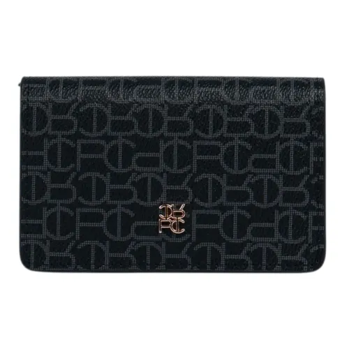 Monedero Crepier Mujer Flavia Mediano color negro | Platanitos