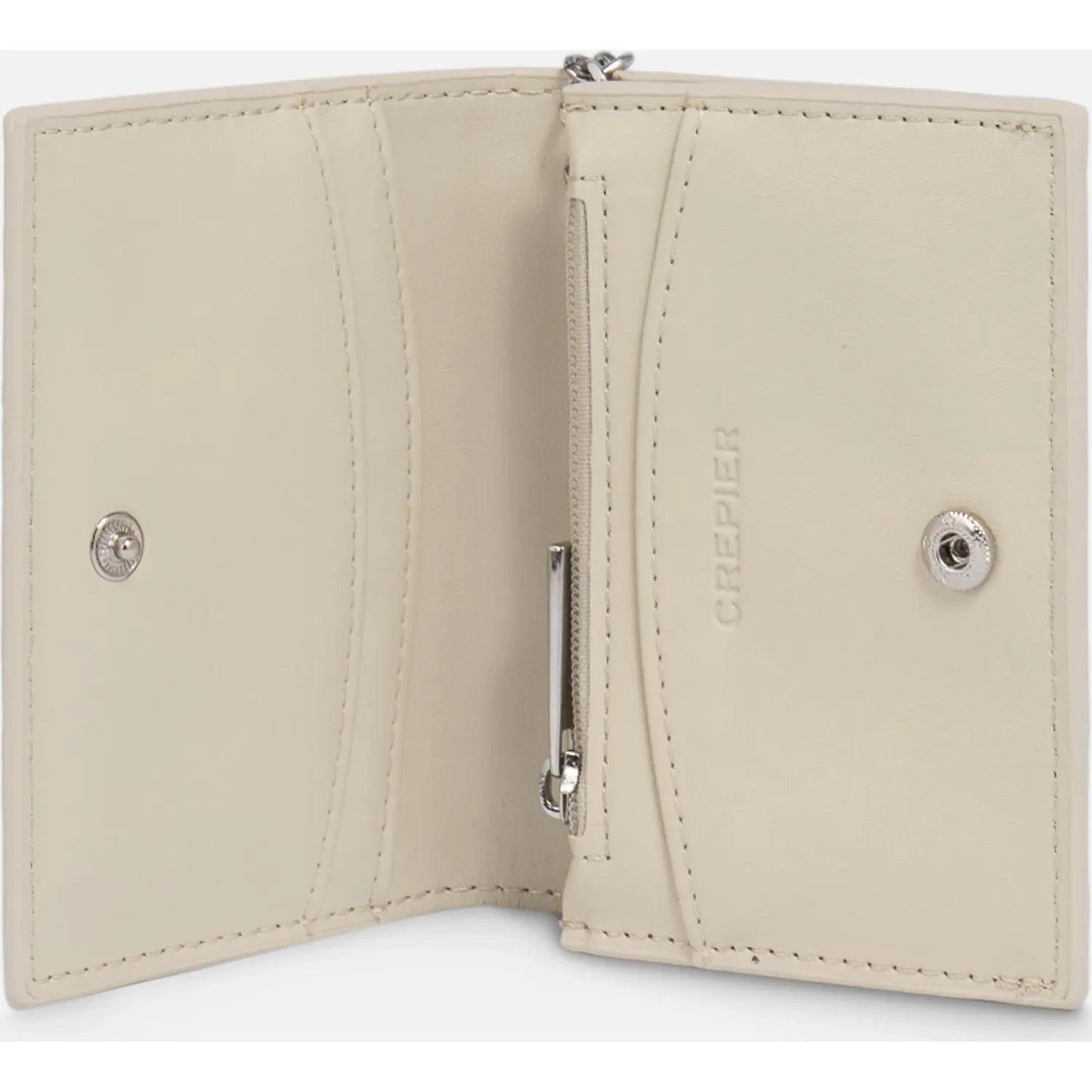 Monedero Crepier Mujer Roxana Chico color beige | Platanitos