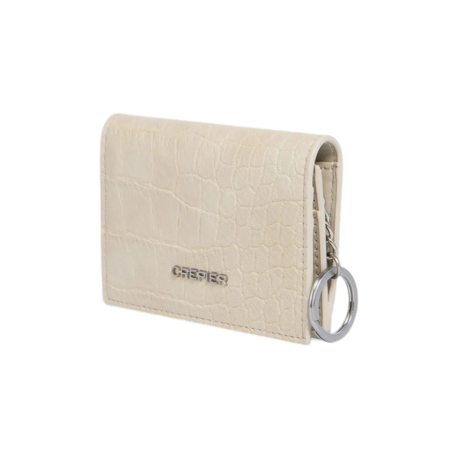 CREPIER Monedero Crepier Mujer Roxana Chico color beige | Platanitos