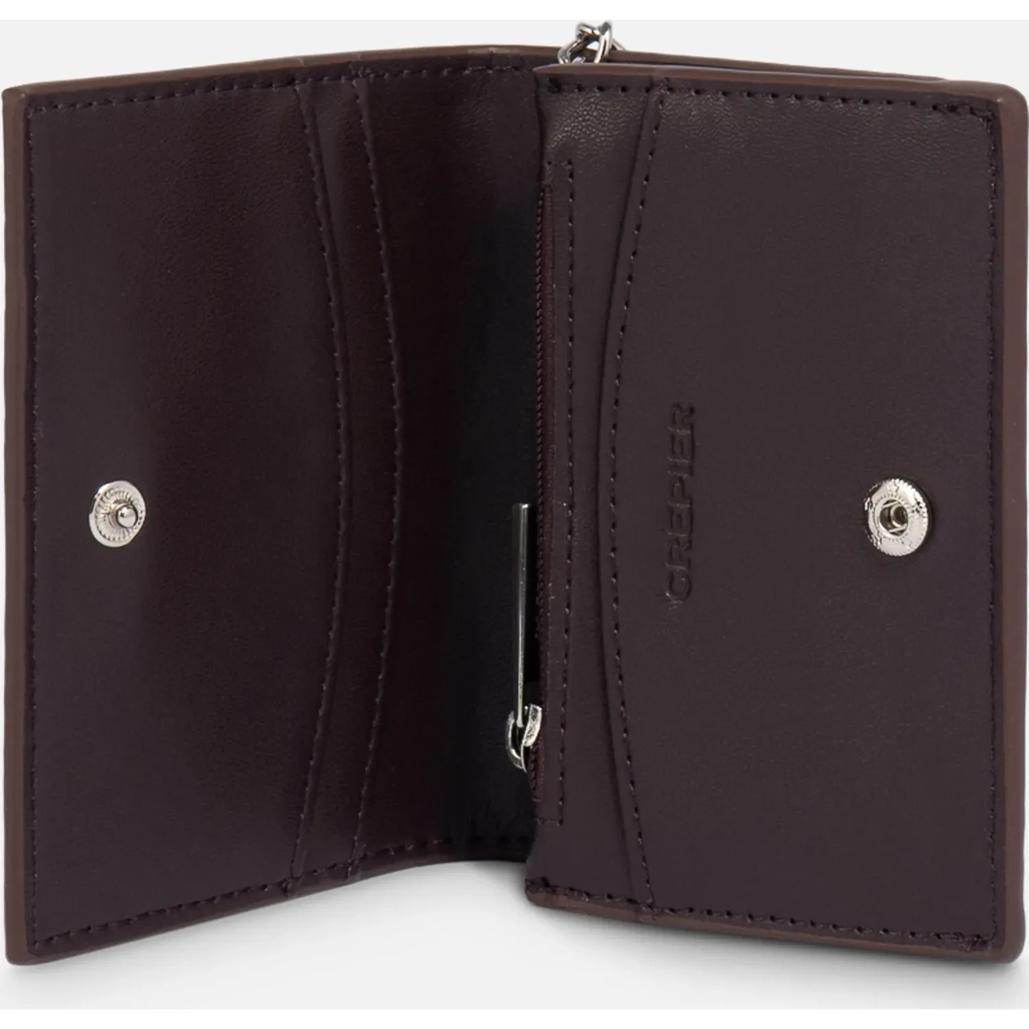 Monedero Crepier Mujer Roxana Chico color marrón | Platanitos