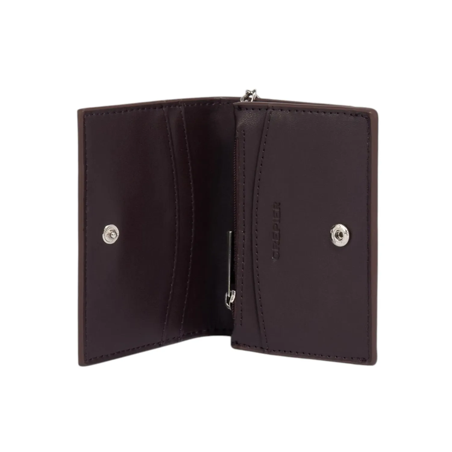 Monedero Crepier Mujer Roxana Chico color marrón | Platanitos