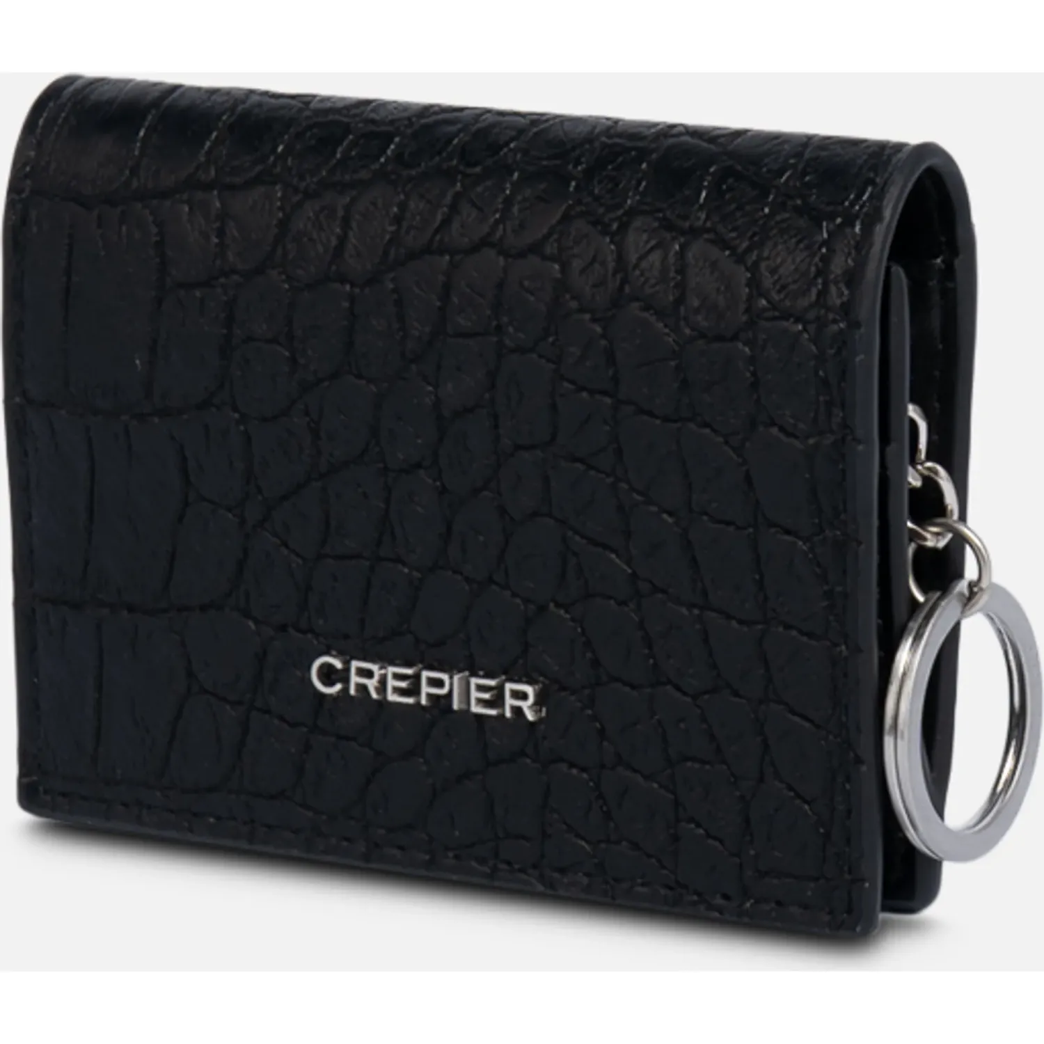 Monedero Crepier Mujer Roxana Chico color negro | Platanitos