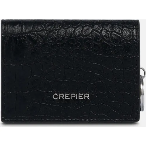Monedero Crepier Mujer Roxana Chico color negro | Platanitos