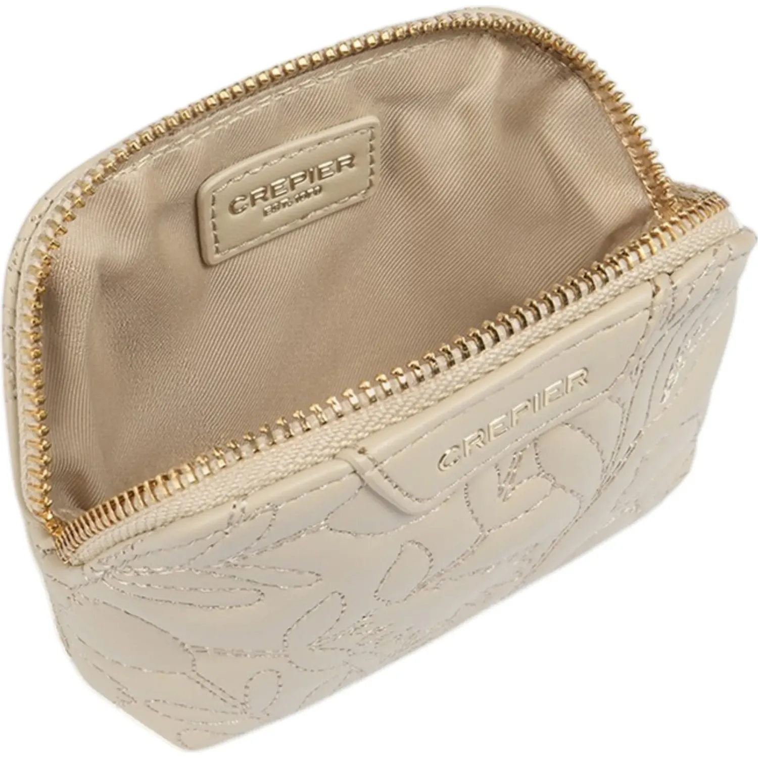 CREPIER Portacosmetico Crepier Mujer Daphna Chico color beige | Platanitos
