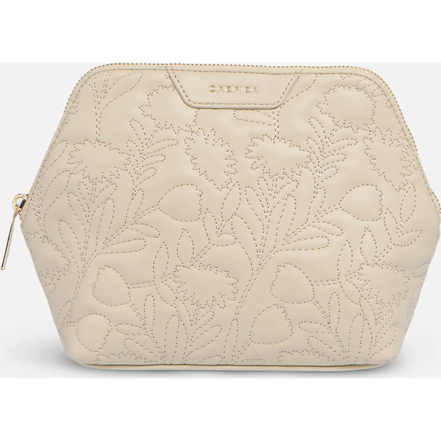 CREPIER Portacosmetico Crepier Mujer Daphna Grande color beige | Platanitos