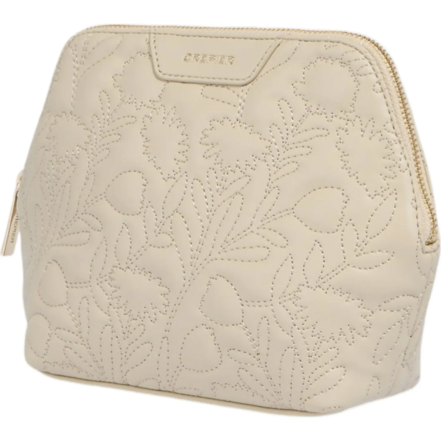 CREPIER Portacosmetico Crepier Mujer Daphna Grande color beige | Platanitos