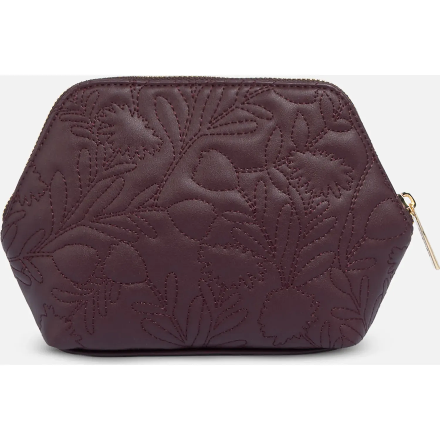 Portacosmetico Crepier Mujer Daphna Mediano color burgundy | Platanitos