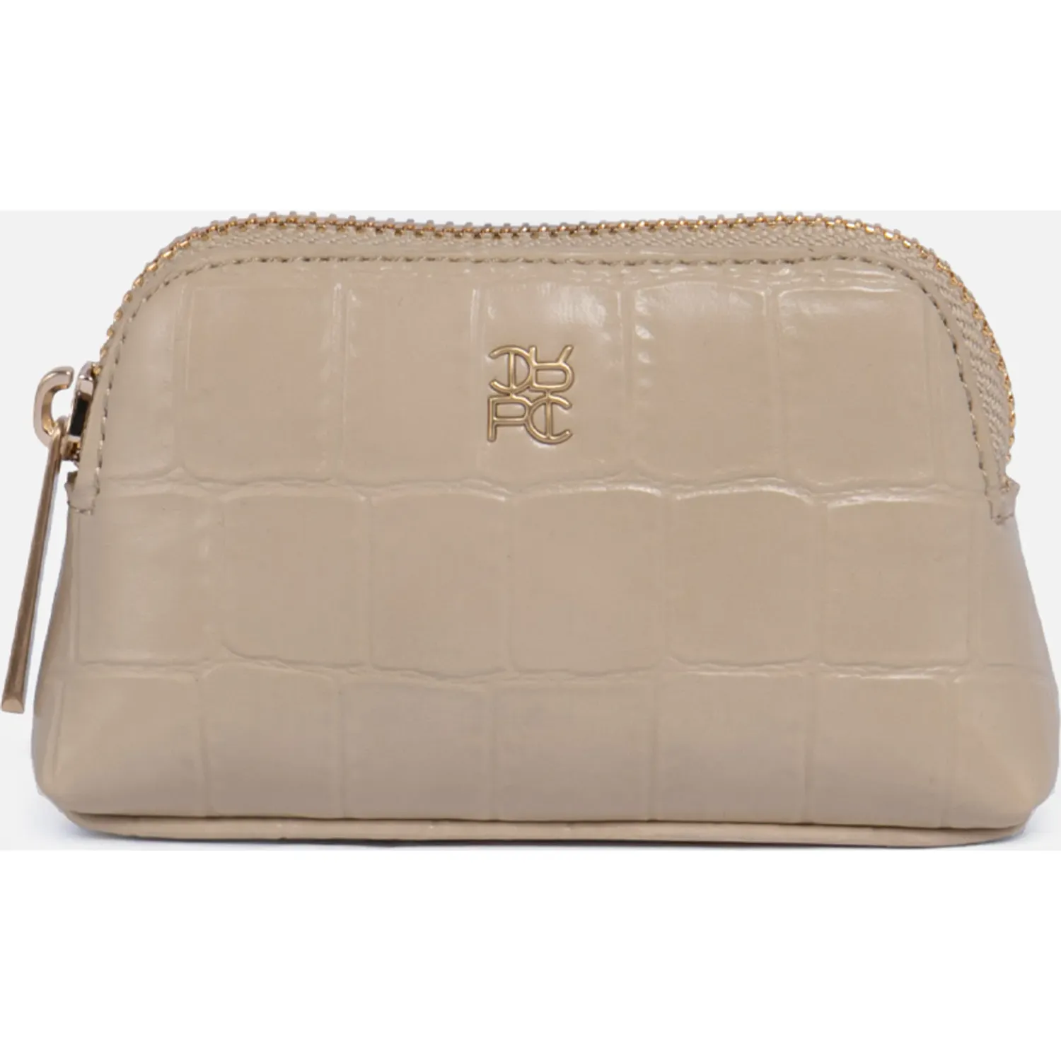 Portacosmetico Crepier Mujer Fabriana Chico color beige | Platanitos