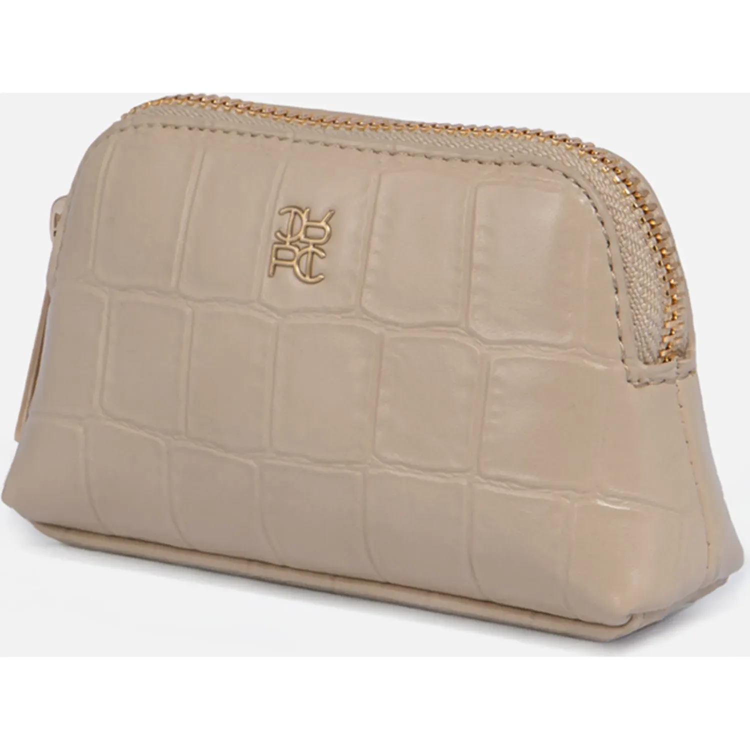 Portacosmetico Crepier Mujer Fabriana Chico color beige | Platanitos