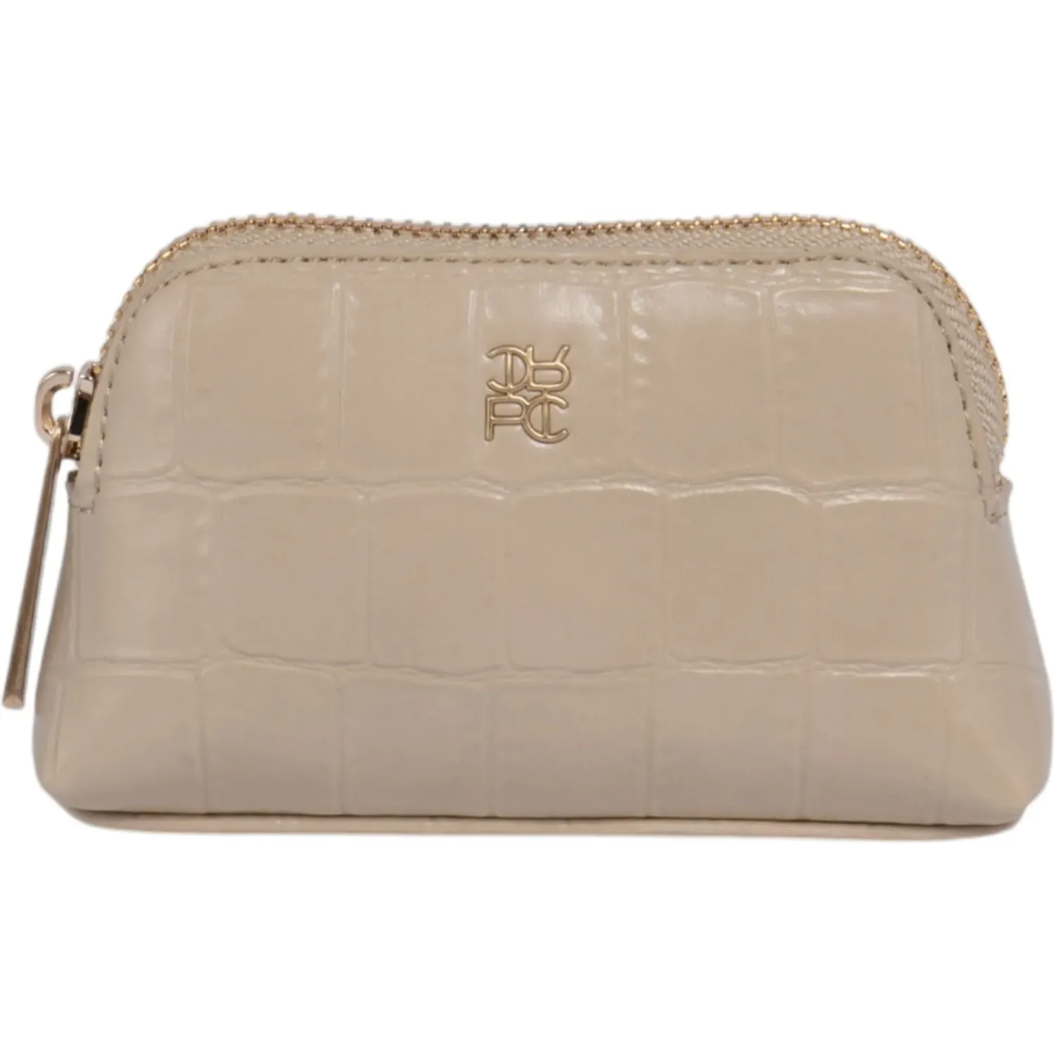 Portacosmetico Crepier Mujer Fabriana Chico color beige | Platanitos