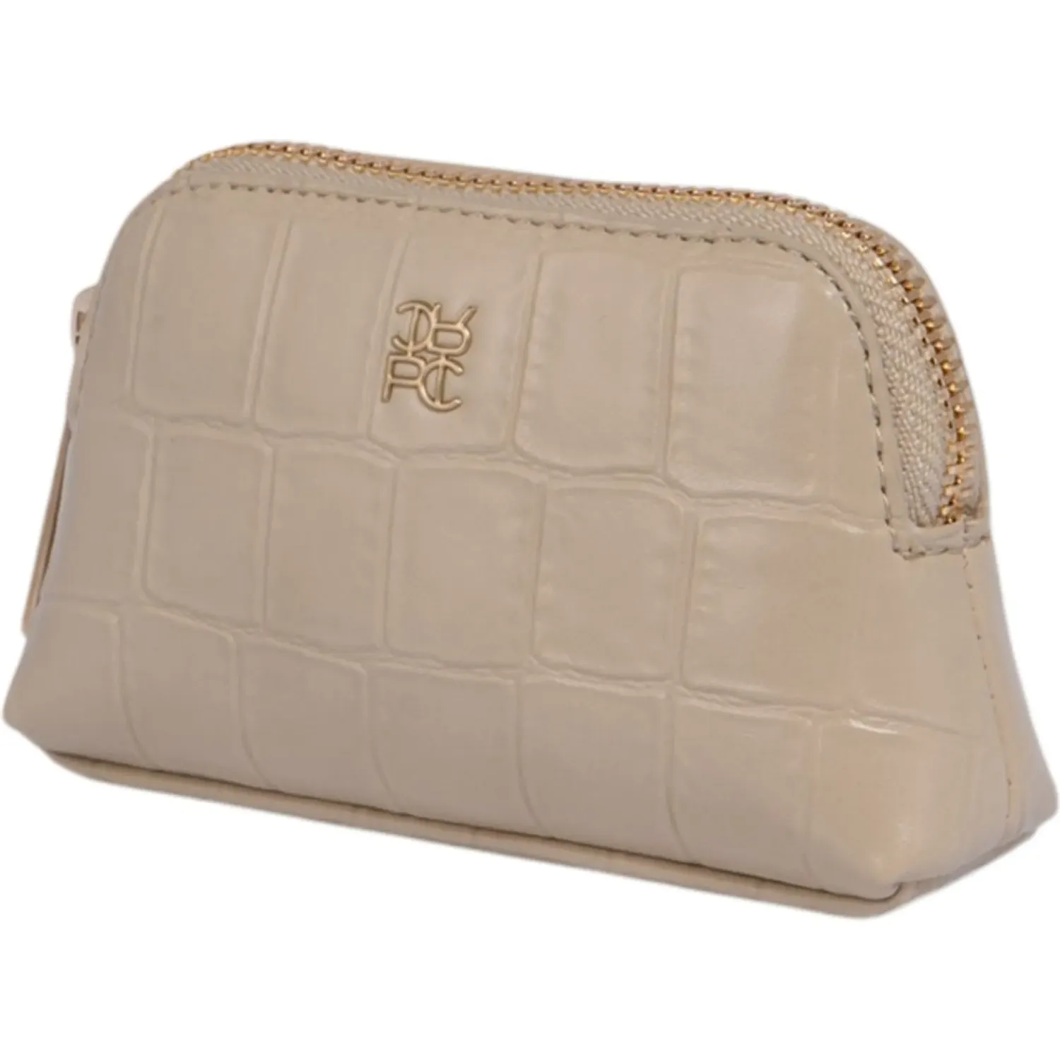 Portacosmetico Crepier Mujer Fabriana Chico color beige | Platanitos