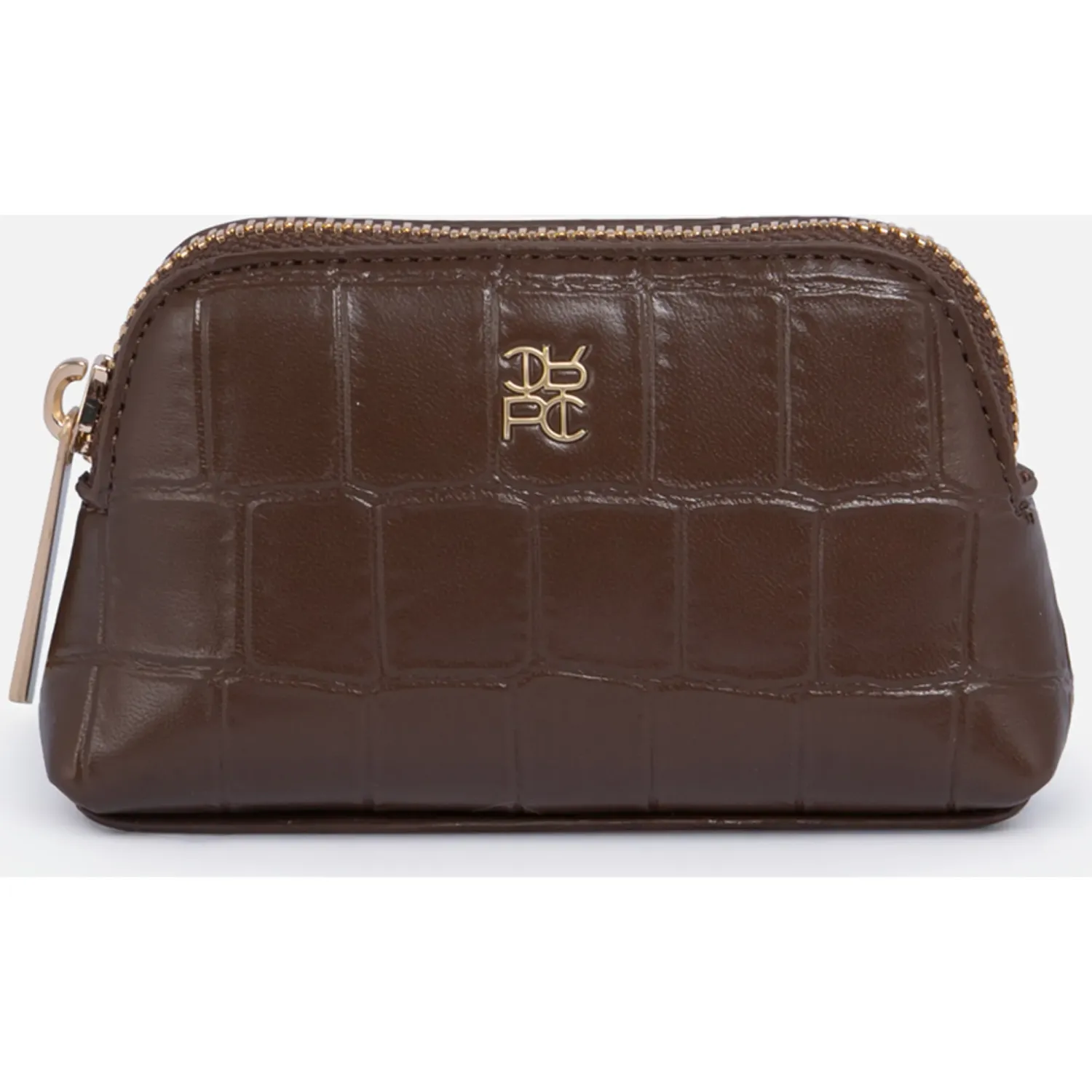 Portacosmetico Crepier Mujer Fabriana Chico color marrón | Platanitos