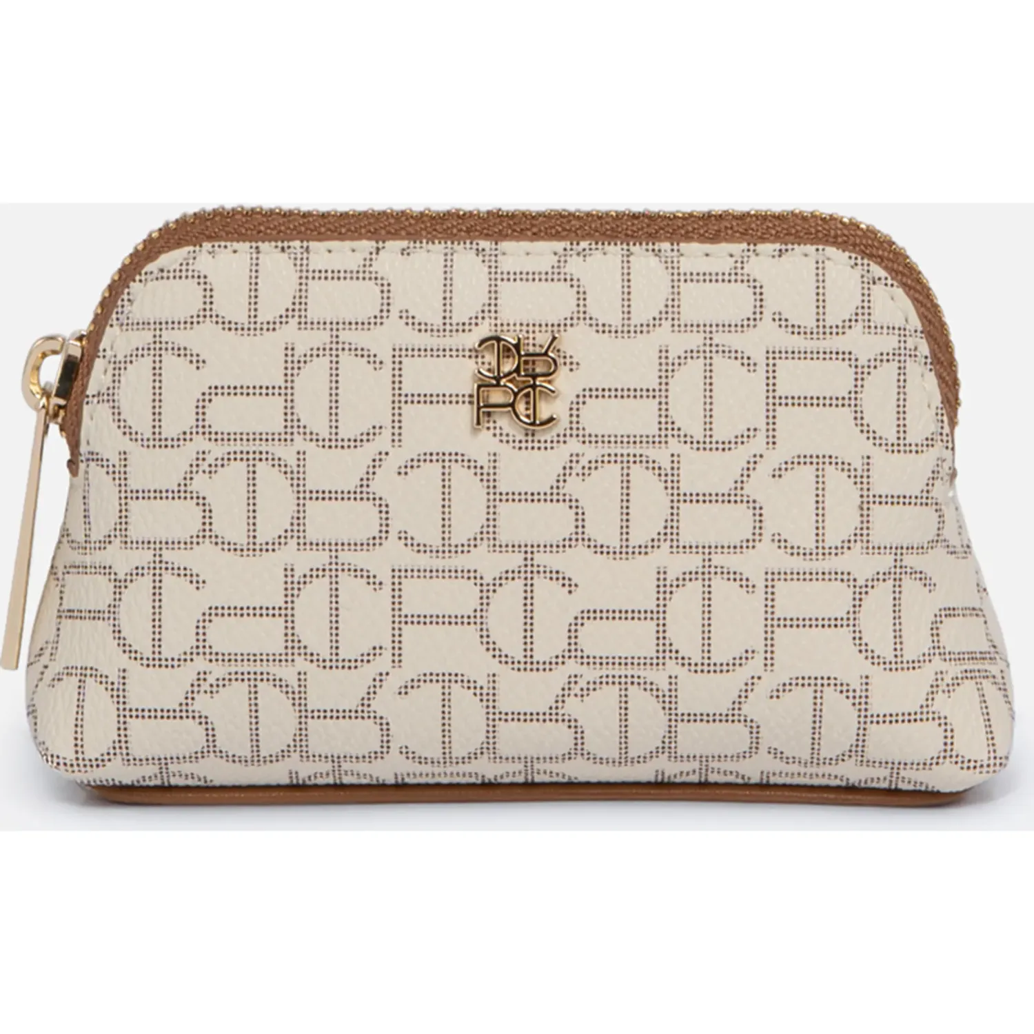 Portacosmetico Crepier Mujer Fabriana Chico color hueso | Platanitos