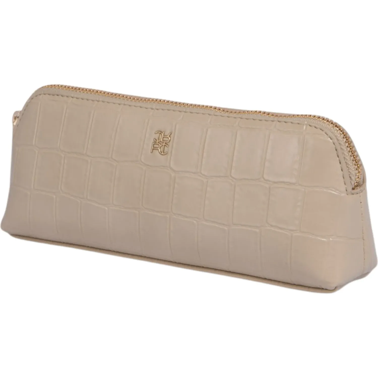Portacosmetico Crepier Mujer Fabriana Mediano color beige | Platanitos