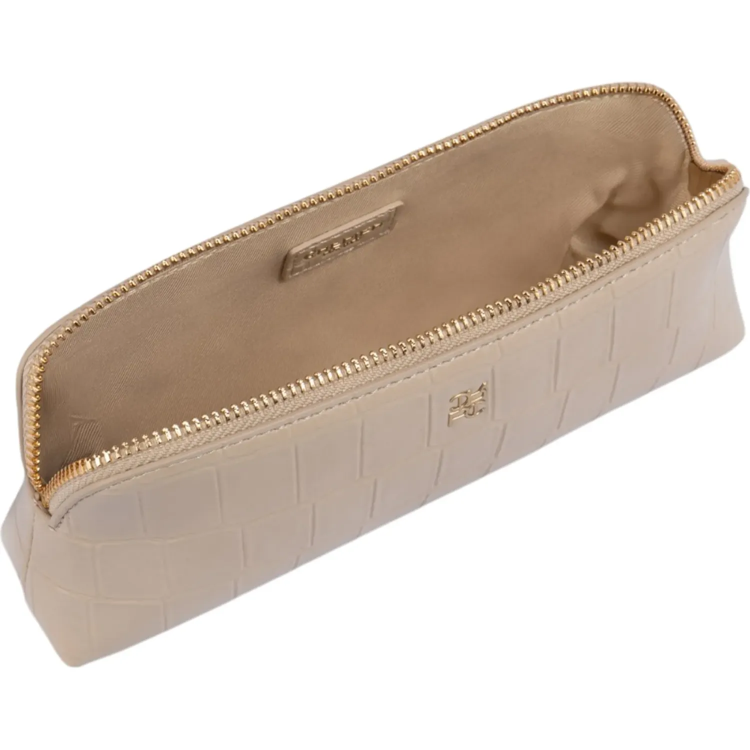 Portacosmetico Crepier Mujer Fabriana Mediano color beige | Platanitos