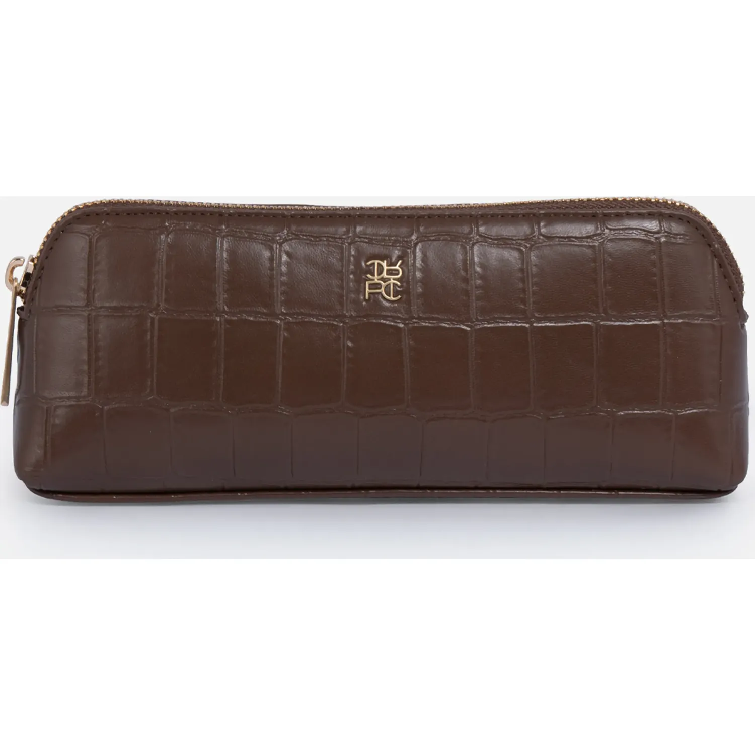 Portacosmetico Crepier Mujer Fabriana Mediano color marrón | Platanitos