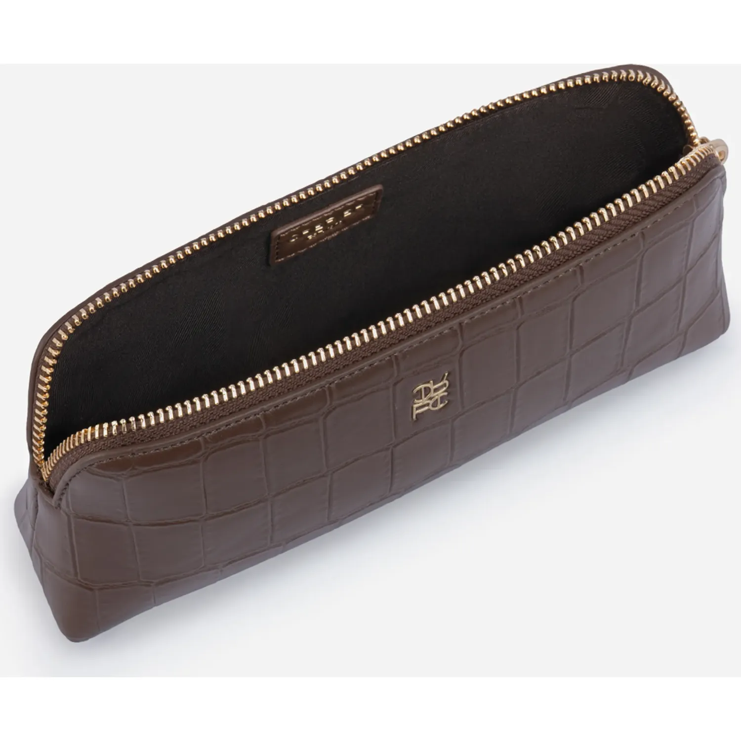 Portacosmetico Crepier Mujer Fabriana Mediano color marrón | Platanitos