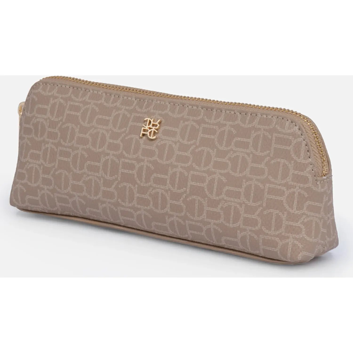 Portacosmetico Crepier Mujer Fabriana Mediano color arena | Platanitos