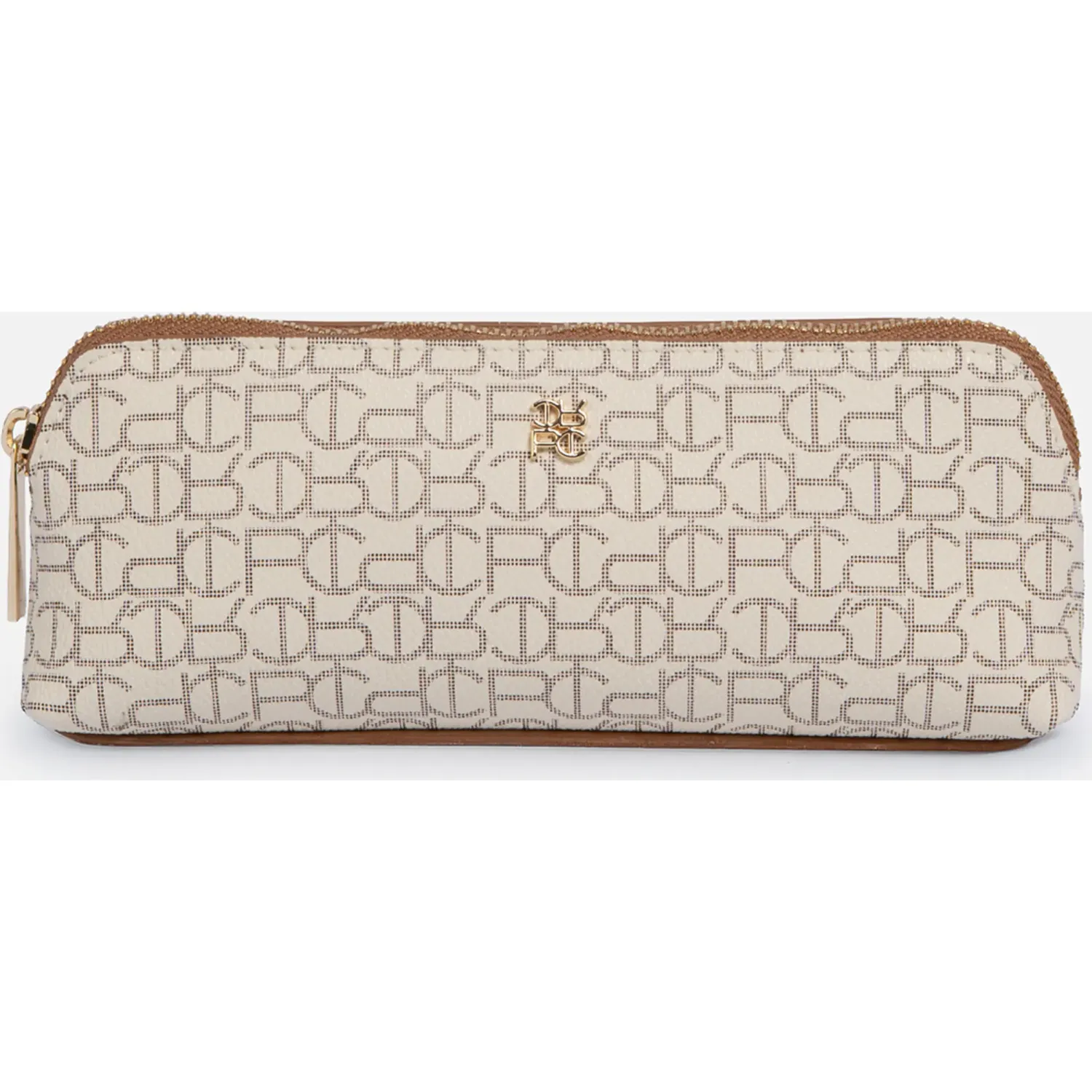 Portacosmetico Crepier Mujer Fabriana Mediano color hueso | Platanitos