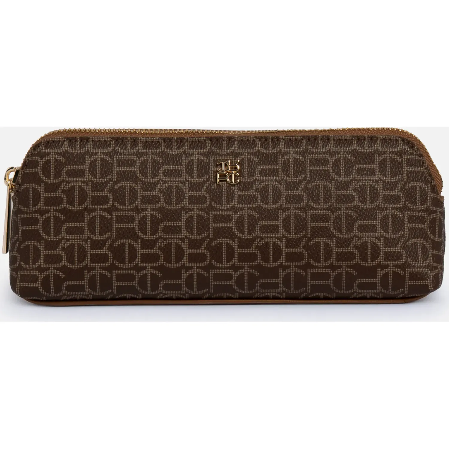 Portacosmetico Crepier Mujer Fabriana Mediano color marrón | Platanitos