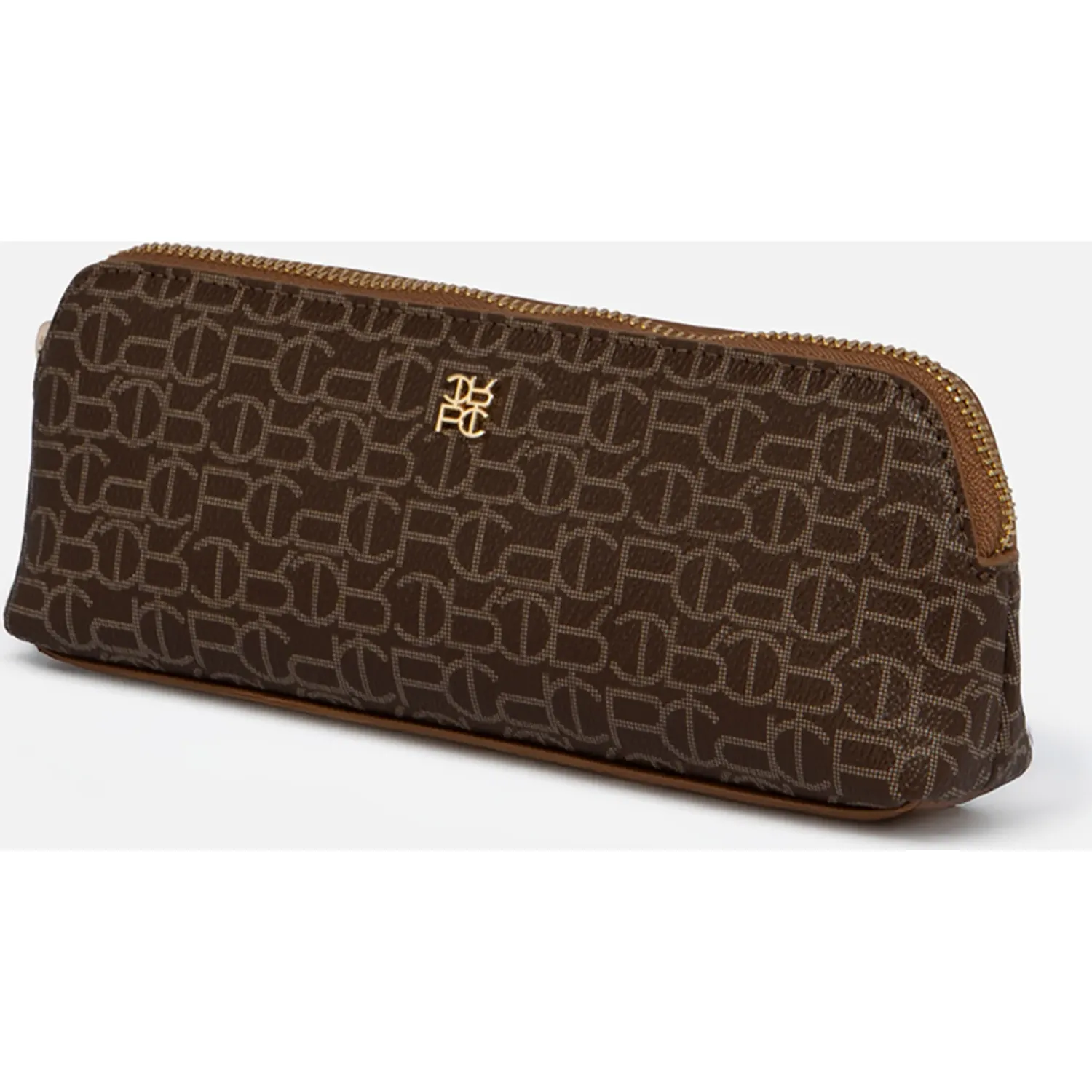 Portacosmetico Crepier Mujer Fabriana Mediano color marrón | Platanitos