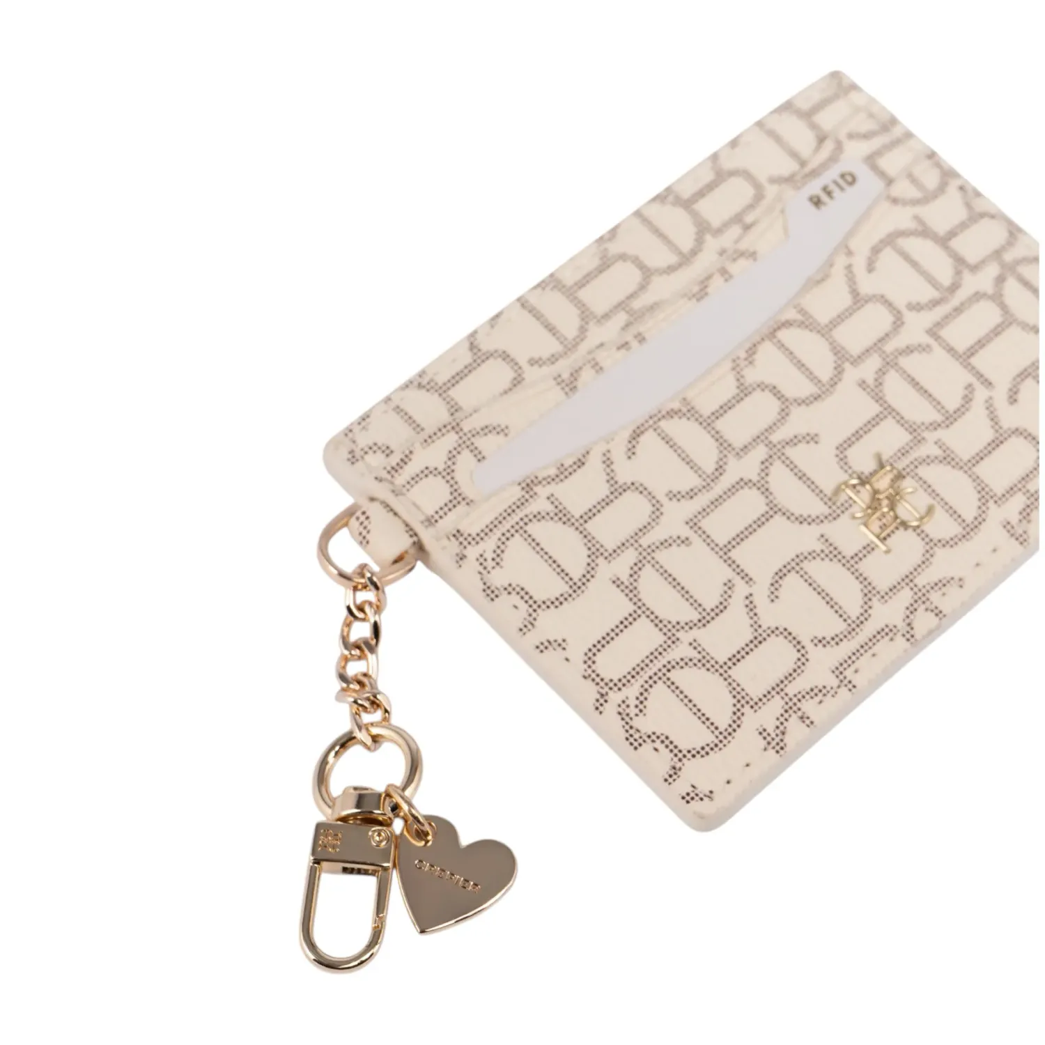 Tarjetero Crepier Mujer Ailsa Chico color hueso | Platanitos