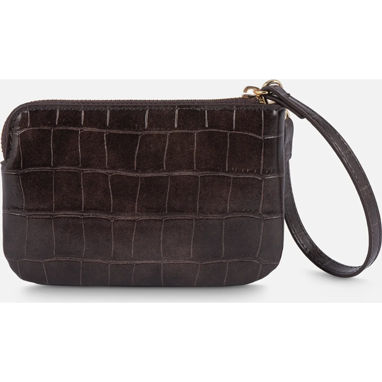 Tarjetero Crepier Mujer Petra Mediano color marron oscuro | Platanitos