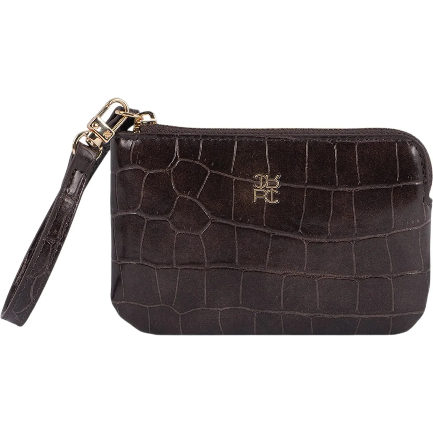 Monedero Crepier Mujer Petra Mediano color marron oscuro | Platanitos