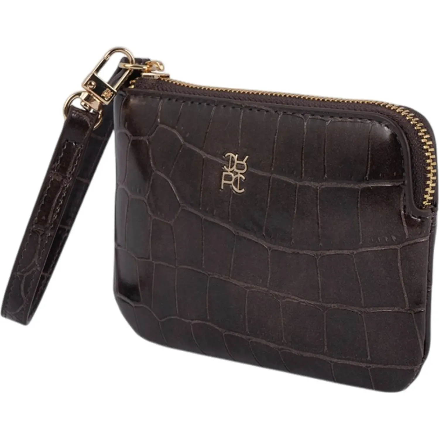 Monedero Crepier Mujer Petra Mediano color marron oscuro | Platanitos