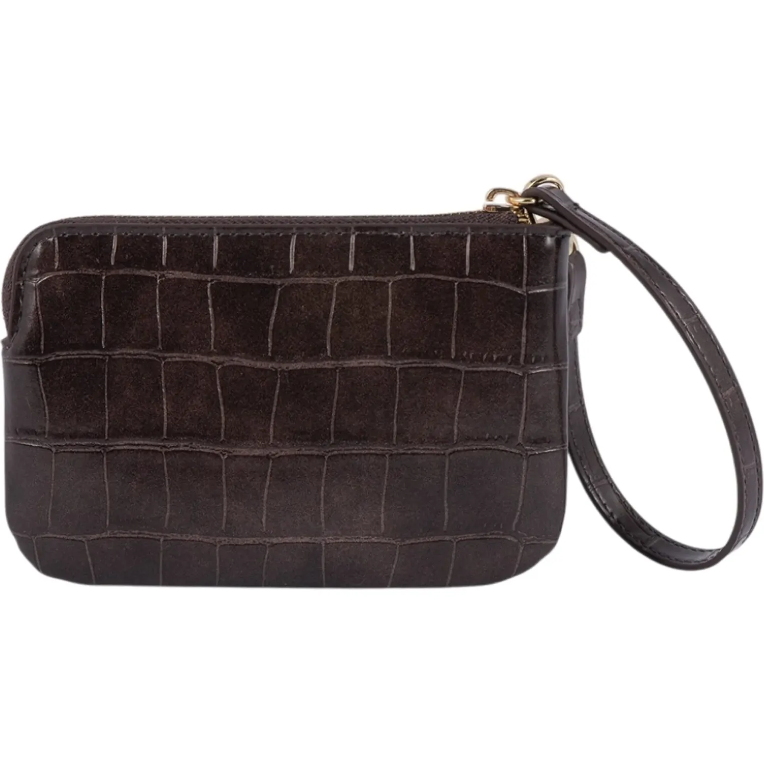 Monedero Crepier Mujer Petra Mediano color marron oscuro | Platanitos