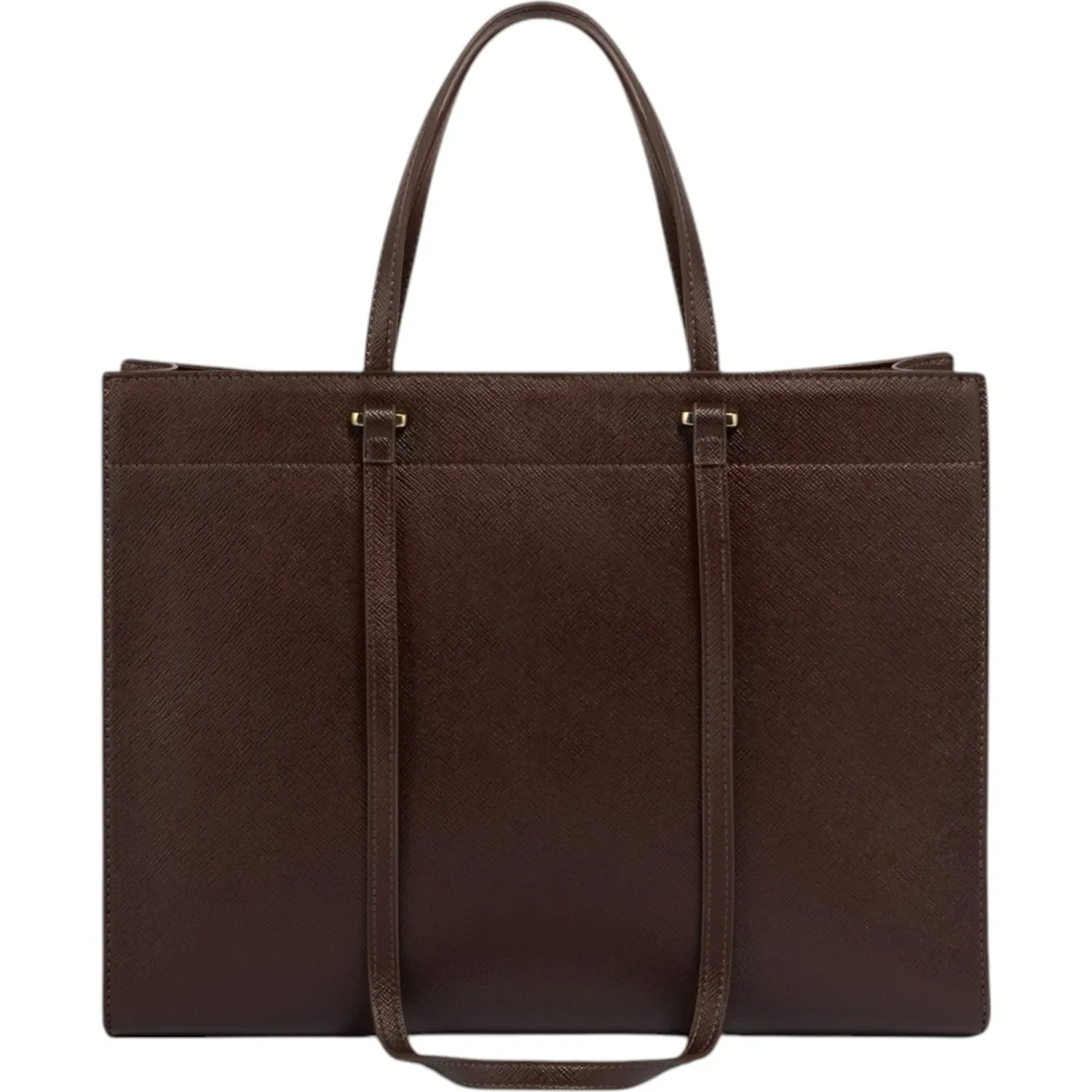Tote Crepier Mujer Ambra Grande color marron oscuro | Platanitos