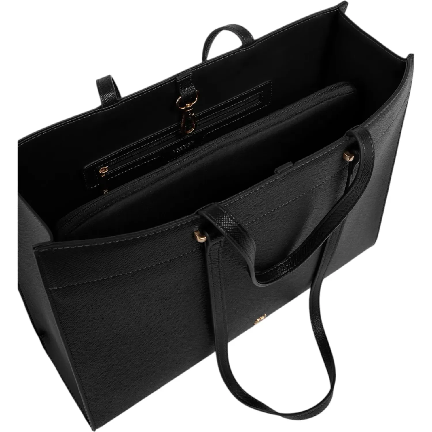 Tote Crepier Mujer Ambra Grande color negro | Platanitos