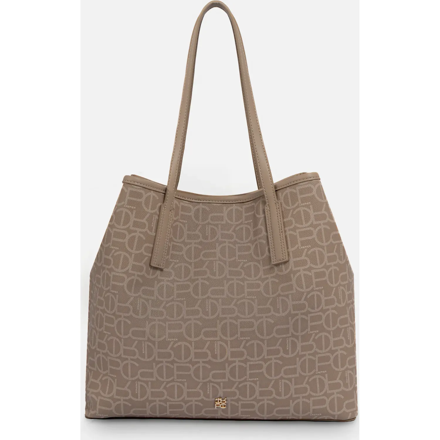 Tote Crepier Mujer Bria Grande color arena | Platanitos