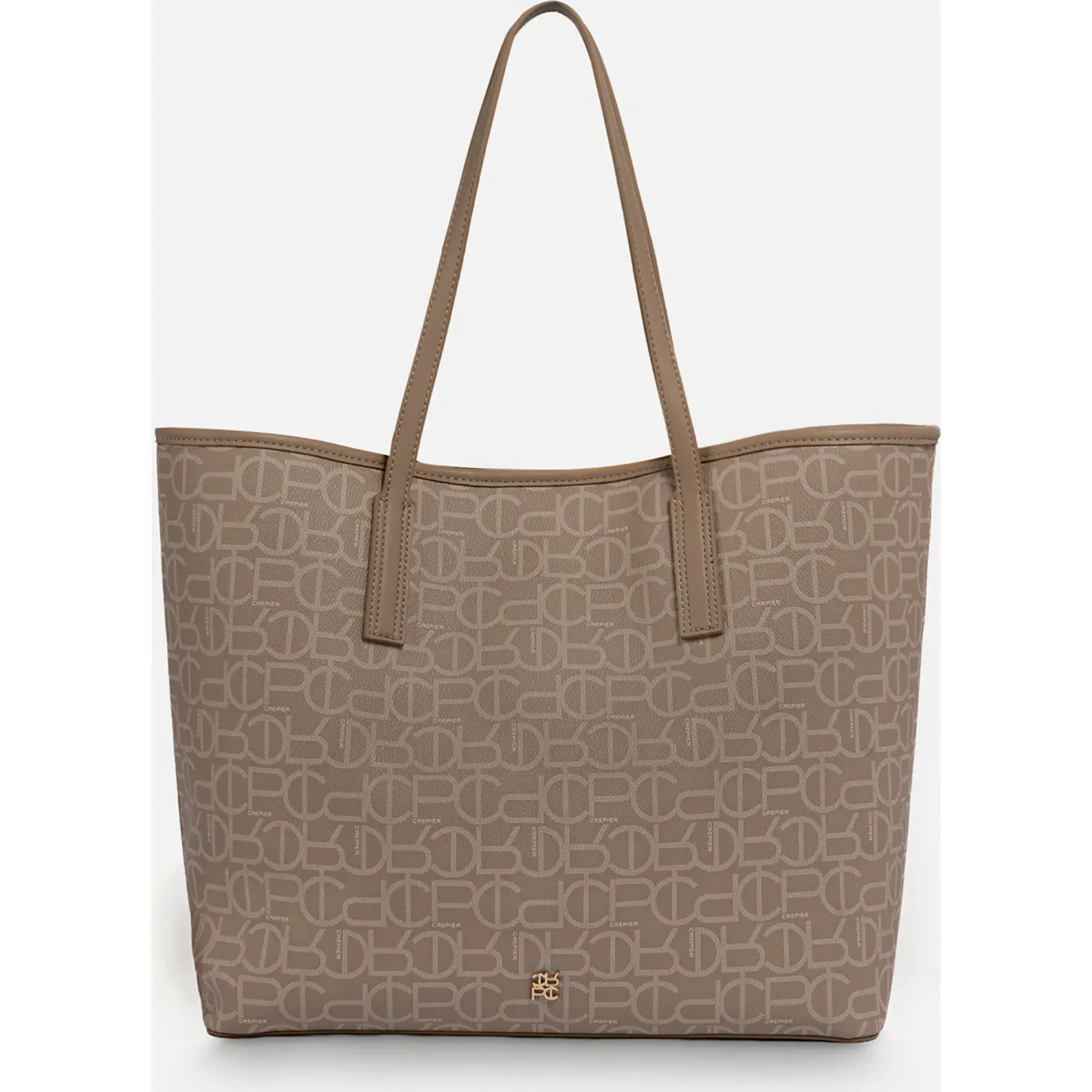 Tote Crepier Mujer Bria Grande color arena | Platanitos
