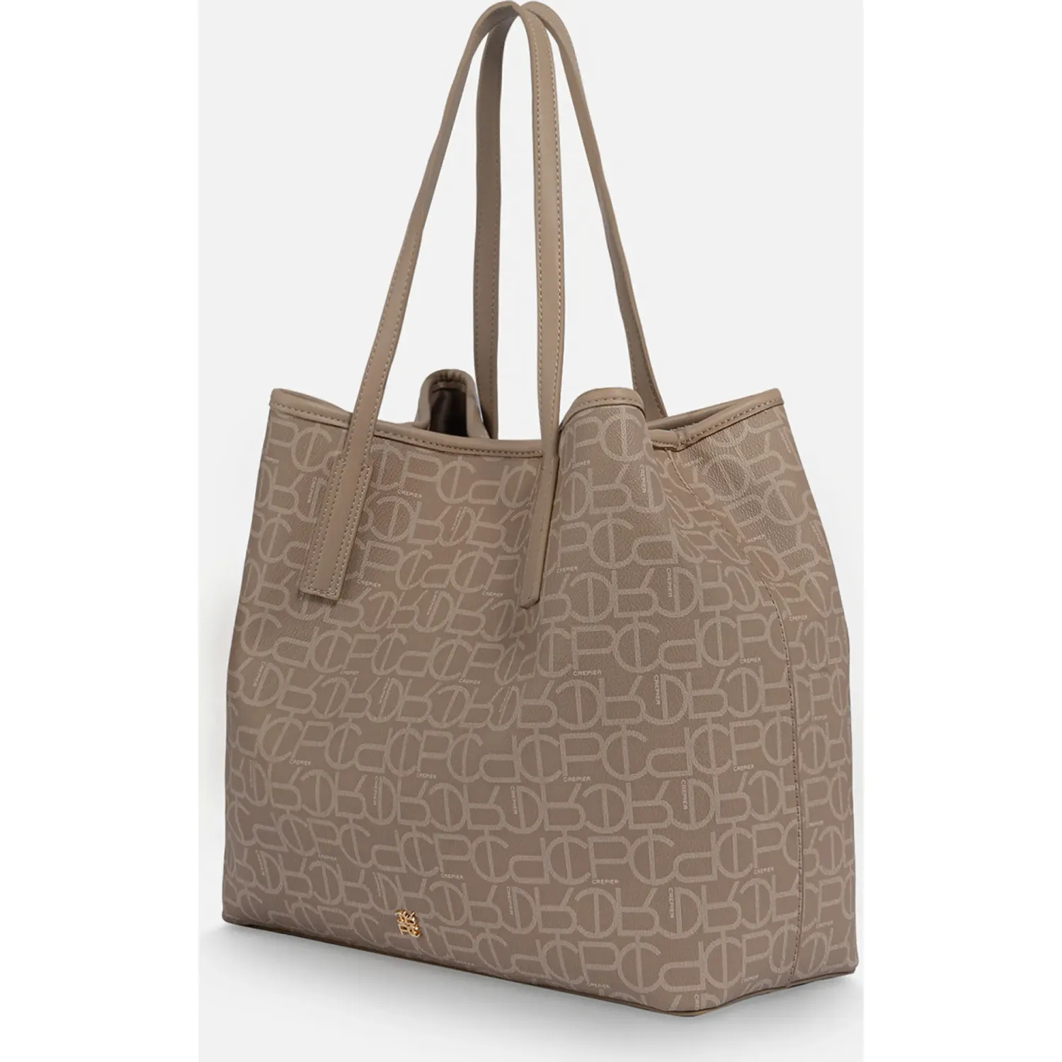 Tote Crepier Mujer Bria Grande color arena | Platanitos