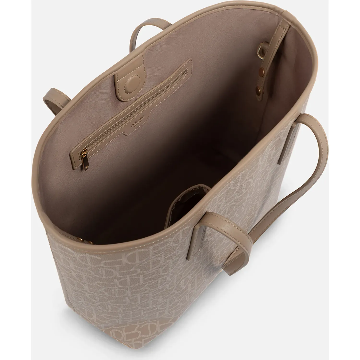 Tote Crepier Mujer Bria Grande color arena | Platanitos