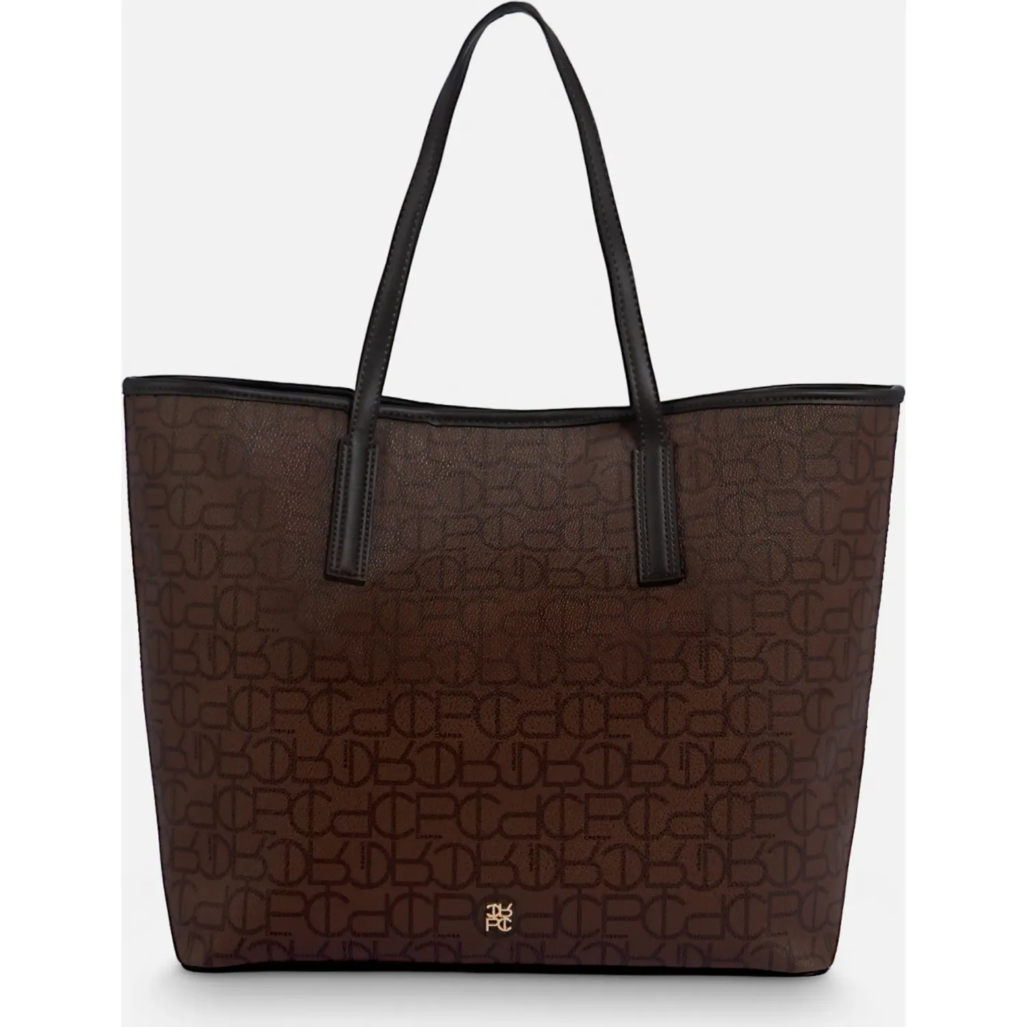 CREPIER Tote Crepier Mujer Bria Grande color marron oscuro | Platanitos