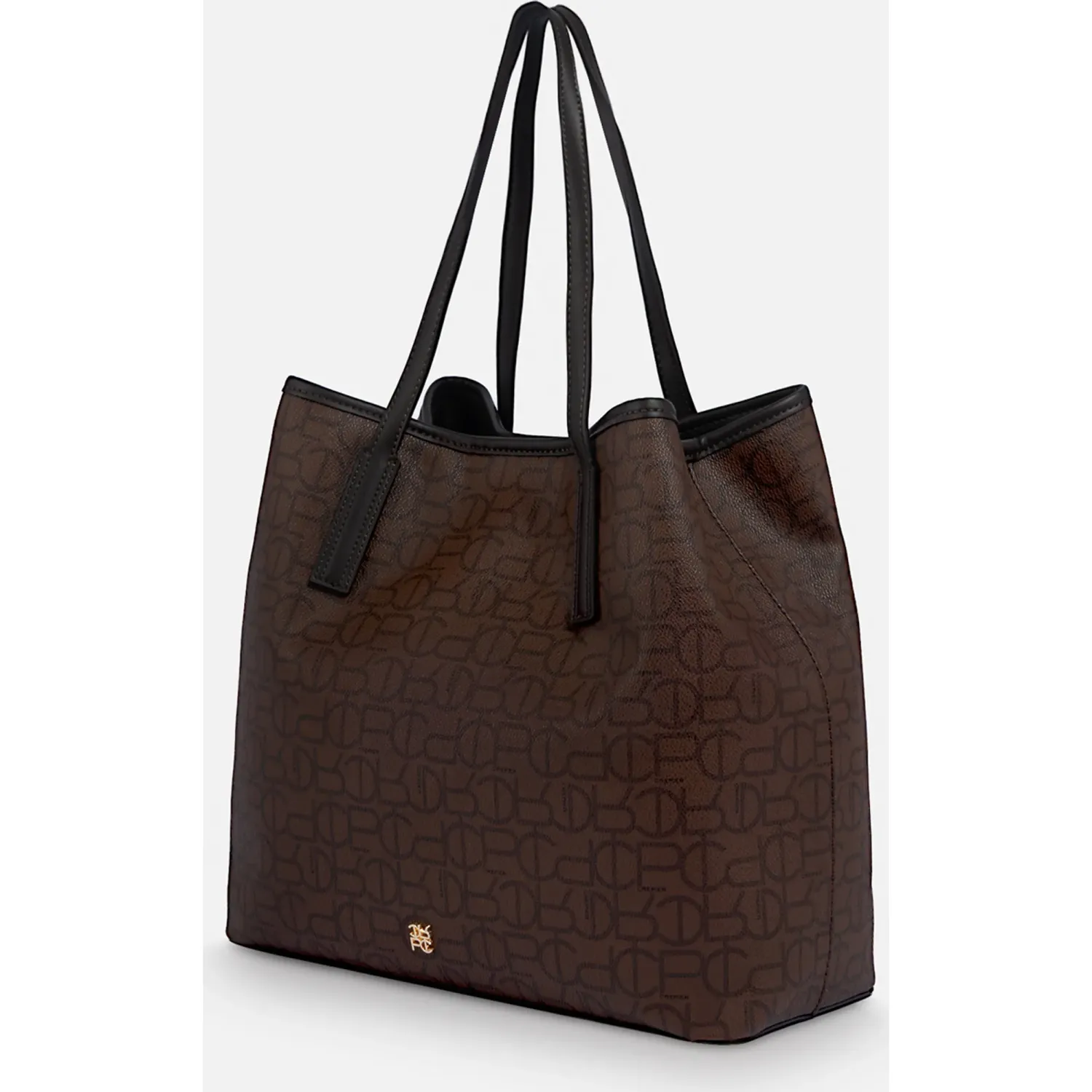 CREPIER Tote Crepier Mujer Bria Grande color marron oscuro | Platanitos