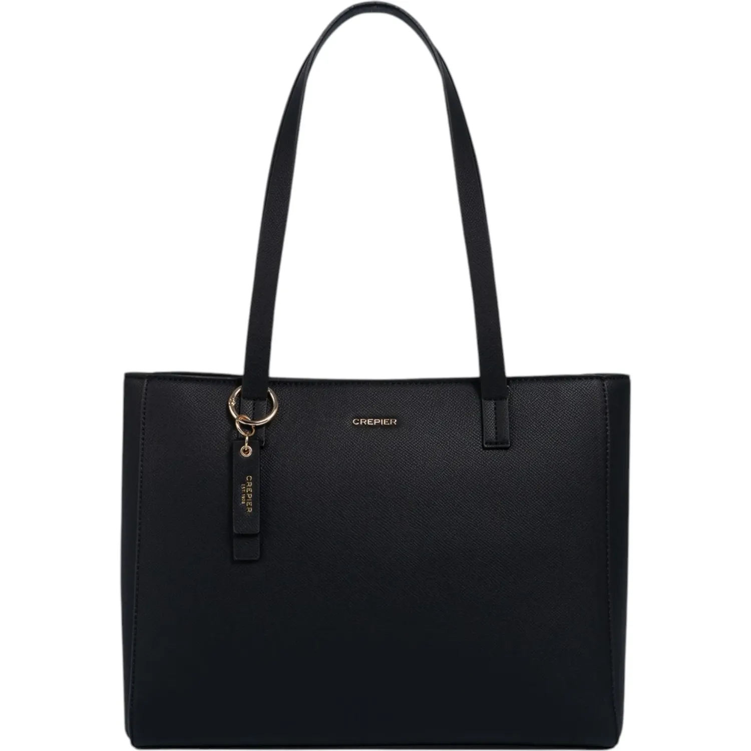 Tote Crepier Mujer Cosima Grande color negro | Platanitos