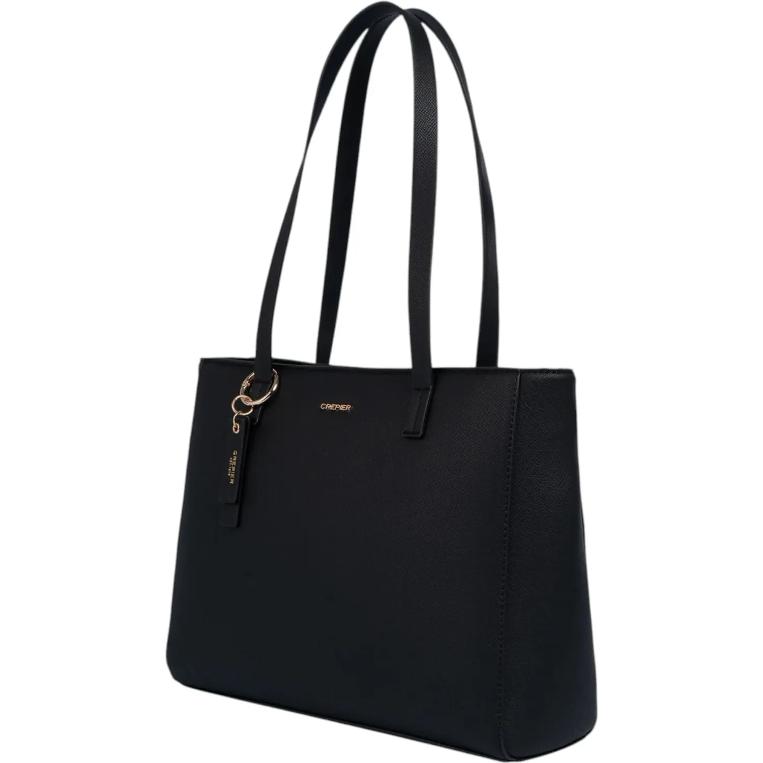 Tote Crepier Mujer Cosima Grande color negro | Platanitos